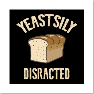 Funny bread pun Posters and Art